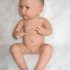 Levensechte Babypop Newborn Jongen fullbody blank 52 cm - Afbeelding 6