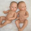 Levensechte Babypop New born Meisje fullbody blank 52 cm - Afbeelding 8