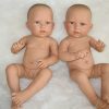 Levensechte Babypop New born Meisje fullbody blank 52 cm - Afbeelding 5