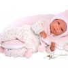 Llorens levensechte babypop softbody baby pop met geluid kleding kussen speen 42 cm - Laatste - Afbeelding 7
