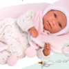 Llorens levensechte babypop softbody baby pop met geluid kleding kussen speen 42 cm - Laatste - Afbeelding 3