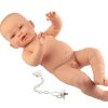 Llorens babypop fullbody jongen met kleding en speen 45 cm - Afbeelding 3