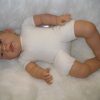 AD5 Levensechte Babypop softbody pop zonder kleding 53 cm - Afbeelding 6