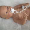 Levensechte Babypop Newborn Meisje fullbody met speen 52 cm - Afbeelding 7