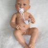 Levensechte Babypop Newborn Jongen fullbody met speen 52 cm - Afbeelding 6