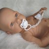 Levensechte Babypop Newborn Meisje fullbody met speen 52 cm - Afbeelding 9