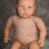 P16 Grote babypop getint voor babymassage etalage babykleding of als speelpop 60 cm - Afbeelding 8