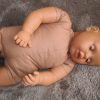 P16 Grote babypop getint voor babymassage etalage babykleding of als speelpop 60 cm - Afbeelding 6