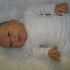 AD5d Levensechte babypop softbody pop met 2 delige velours kleding 53 cm - Afbeelding 16
