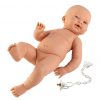 Llorens fullbody babypop meisje zonder kleding inclusief speen 45 cm - Afbeelding 7