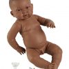 Llorens babypop fullbody jongen donker met kleding speen 45 cm - Afbeelding 3