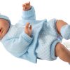 Llorens babypop fullbody jongen met kleding en speen 45 cm - Afbeelding 2