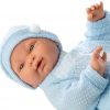 Llorens babypop fullbody jongen met kleding en speen 45 cm - Afbeelding 7