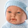 Llorens babypop fullbody jongen met kleding en speen 45 cm - Afbeelding 5