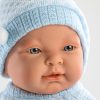 Llorens babypop fullbody jongen met kleding en speen 45 cm - Afbeelding 4