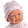 Llorens babypop fullbody meisje met kleding en speen 45 cm - Afbeelding 4