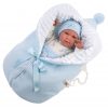 Llorens levensechte babypop softbody baby pop met geluid kleding deken en speen 42 cm - Afbeelding 4