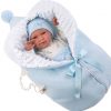 Llorens levensechte babypop softbody baby pop met geluid kleding deken en speen 42 cm