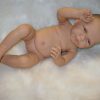 Levensechte Babypop Newborn Meisje fullbody blank 52 cm - Afbeelding 7