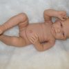 Levensechte Babypop Newborn Meisje fullbody blank 52 cm - Afbeelding 4
