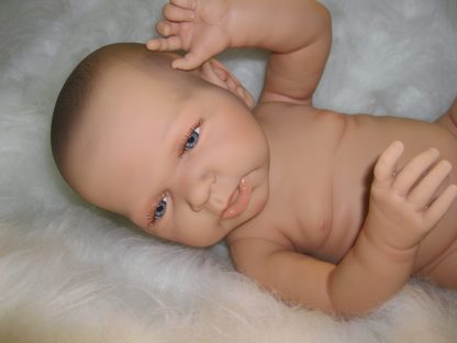 Levensechte Babypop Newborn Meisje fullbody blank 52 cm