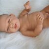 Levensechte Babypop Newborn Jongen fullbody blank 52 cm - Afbeelding 3