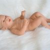 Levensechte Babypop Newborn Meisje fullbody blank 52 cm - Afbeelding 11