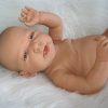Levensechte Babypop Newborn Meisje fullbody blank 52 cm - Afbeelding 6