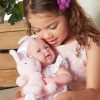 Berenguer babypop meisje fullbody blauwe ogen met kleding speen en accessoires 38 cm