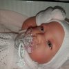 Antonio Juan levensechte babypop fullbody meisje met kleding deken en speen 43 cm - Afbeelding 5