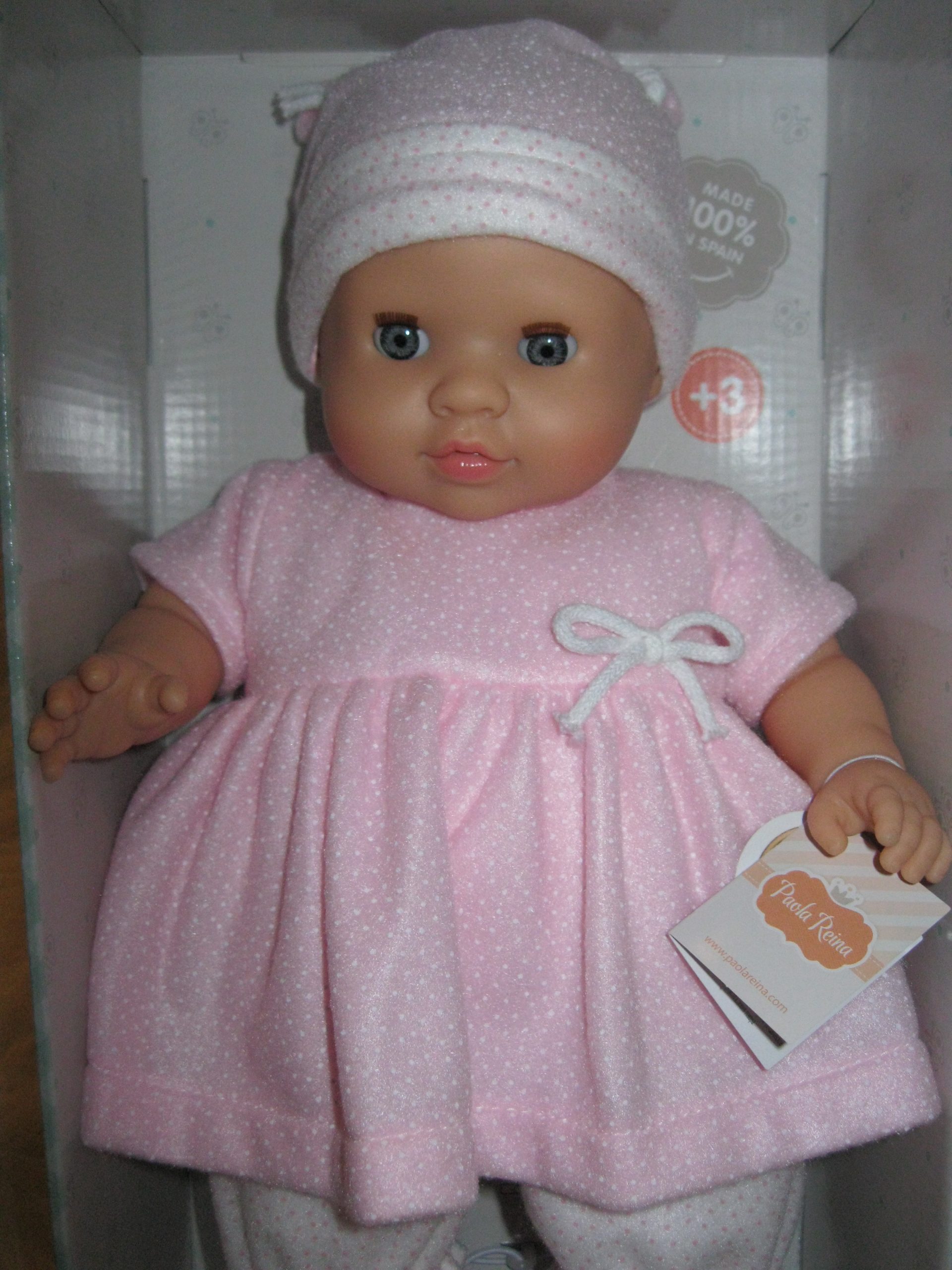 Specialist Kelder zag Paola Reina babypop softbody met slaapogen en kleding 36 cm –  Babypoppenshop – by Selintoys