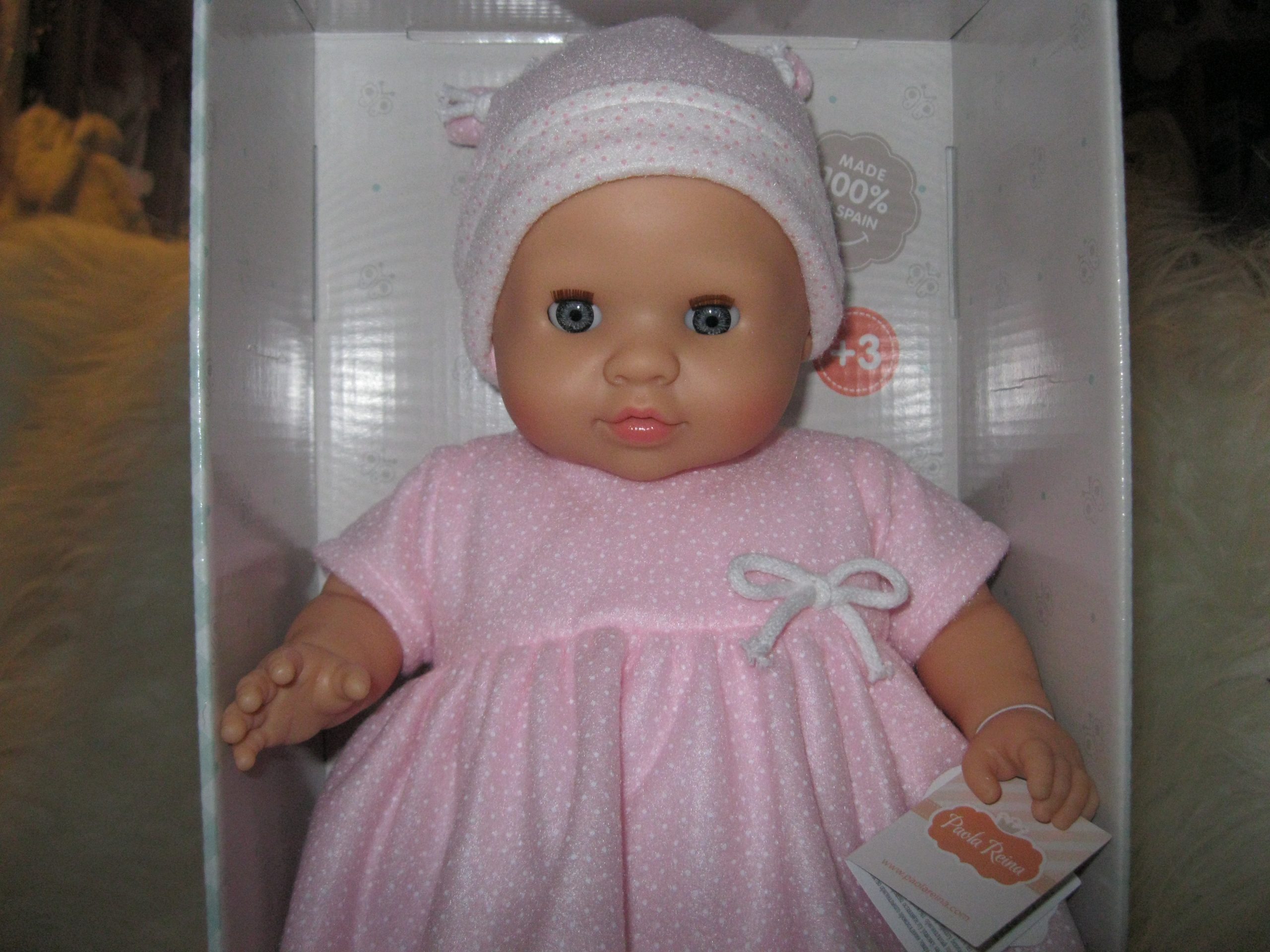 Specialist Kelder zag Paola Reina babypop softbody met slaapogen en kleding 36 cm –  Babypoppenshop – by Selintoys