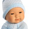 Llorens babypop fullbody jongen Aziatisch met kleding en speen 45 cm - Afbeelding 2