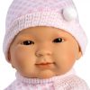 Llorens babypop fullbody meisje Aziatisch met kleding en speen 45 cm - Afbeelding 4