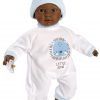 Llorens softbody babypop mini baby popje met geluid en kleding 30 cm - Afbeelding 3