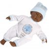 Llorens softbody babypop mini baby popje met geluid en kleding 30 cm - Afbeelding 2