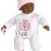 Llorens softbody babypop mini baby popje met geluid en kleding 30 cm - Afbeelding 3