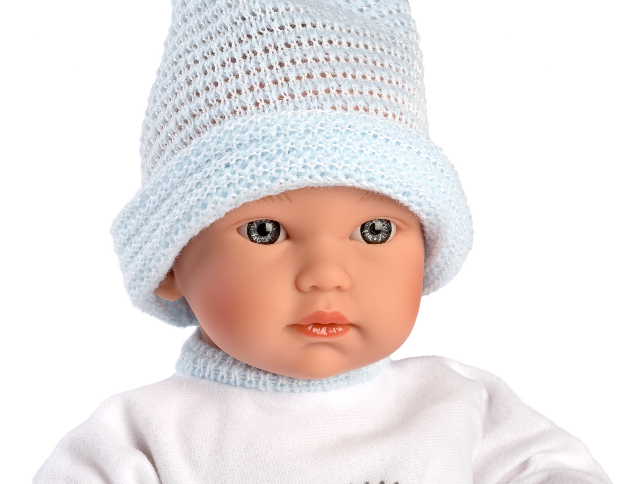 Llorens softbody babypop mini baby popje met geluid en kleding 30 cm by Selintoys Llorens softbody babypop mini baby popje met geluid en kleding 30 cm by Selintoys