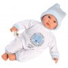 Llorens softbody babypop mini baby popje met geluid en kleding 30 cm - Afbeelding 2