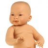 Llorens babypop fullbody jongen Aziatisch met kleding en speen 45 cm - Afbeelding 9