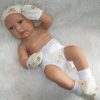 ADK0 Levensechte babypop newborn jongen fullbody met luier accessoires en speen 52 cm - Afbeelding 8