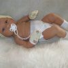 ADK0 Levensechte babypop newborn jongen fullbody met luier accessoires en speen 52 cm - Afbeelding 10