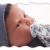 Antonio Juan levensechte babypop fullbody jongen met haar kleding kussen speen 43 cm - Afbeelding 18