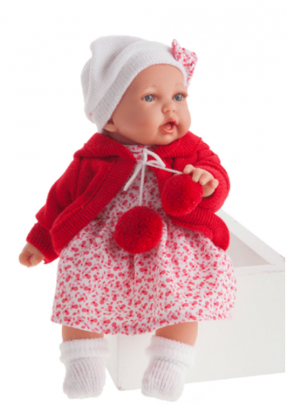 Antonio Juan babypop softbody baby Petit 26 cm met geluid en kleding - Afbeelding 8