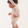 Antonio Juan levensechte babypop fullbody meisje met haar kleding deken en speen 33 cm - Afbeelding 8