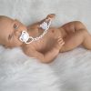 Levensechte Babypop Newborn Tweeling Jongen en Meisje fullbody met speen 52 cm - Afbeelding 23