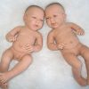 Levensechte Babypoppen Newborn Tweeling Jongen en Meisje fullbody 52 cm - Afbeelding 11