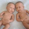 Levensechte Babypoppen Newborn Tweeling Jongen en Meisje fullbody 52 cm - Afbeelding 4