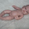 Berbesa full body babypop meisje blank met kleding en deken 42 cm - Afbeelding 4