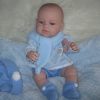 Berbesa full body babypop jongetje blank met kleding en kussen 42 cm - Afbeelding 20